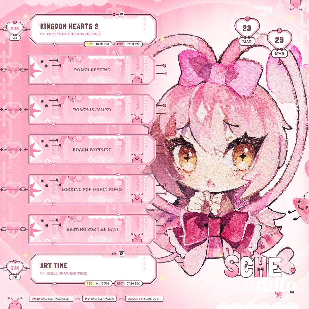 💞Pastella Roachella🔆 Roach in Jail 💝 tweet media