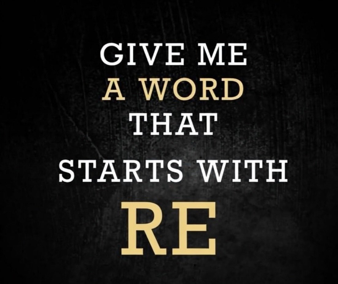 IQ Test,
Give me a word that starts with RE.