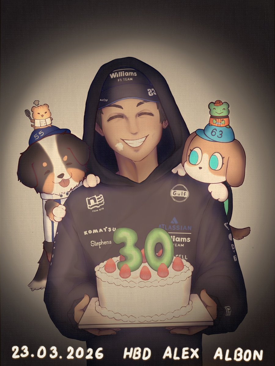 Silva ₊˚ʚ🌱 ft. Alex Albon tweet media