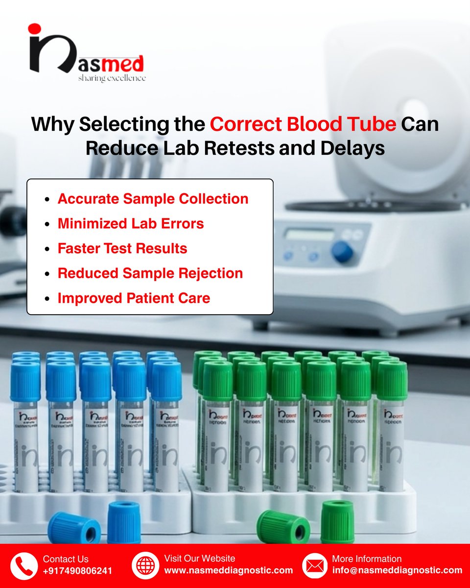 NasmedD's tweet image. Innovative Blood Collection Tube for Clinical Accuracy

nasmeddiagnostic.com/insights/innov…

#BloodCollectionTube #DiagnosticConsumables #PathologyLab #MedicalDiagnostics #NasmedDiagnostic #IVDProducts #HealthcareManufacturing #GlobalDiagnostics