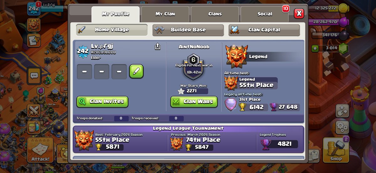 gj@clash of clan tweet media