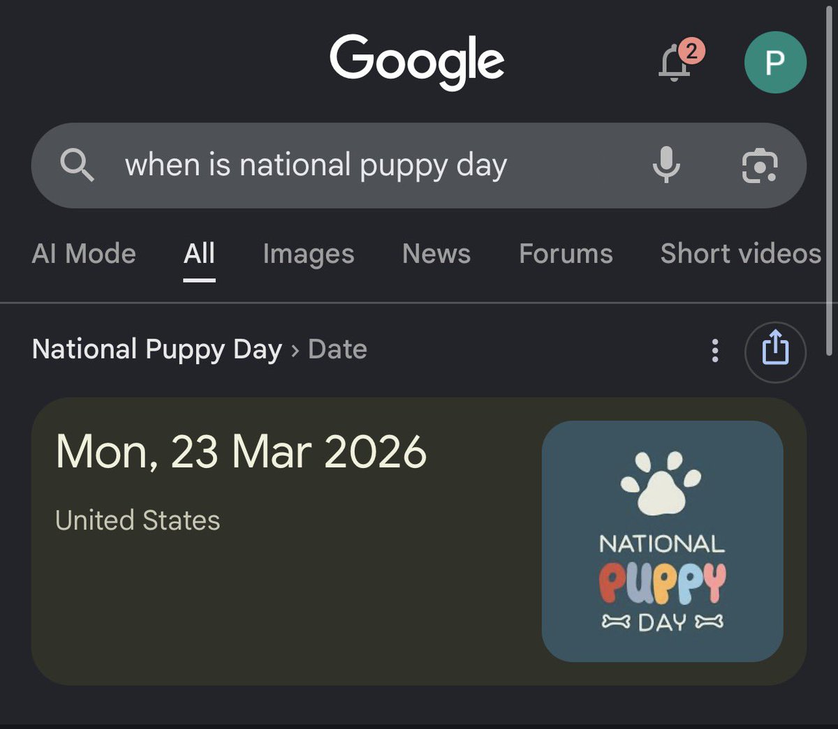 Sounds like a day for celebration? <a href="/BarkingPuppy8/">TheRealBarkingPuppy</a> 🍀🎉♾️