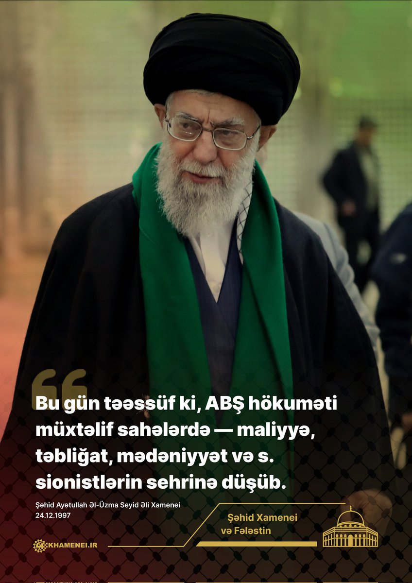 Ayətullah Seyid Əli Xamenei tweet media