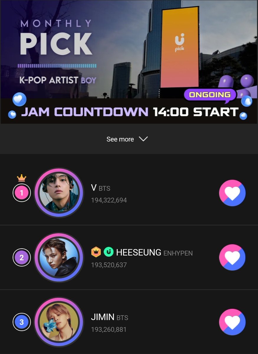 HEESEUNG VOTING (LHSVT) tweet media