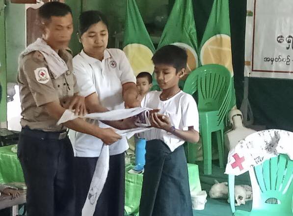 Myanmar Red Cross tweet media