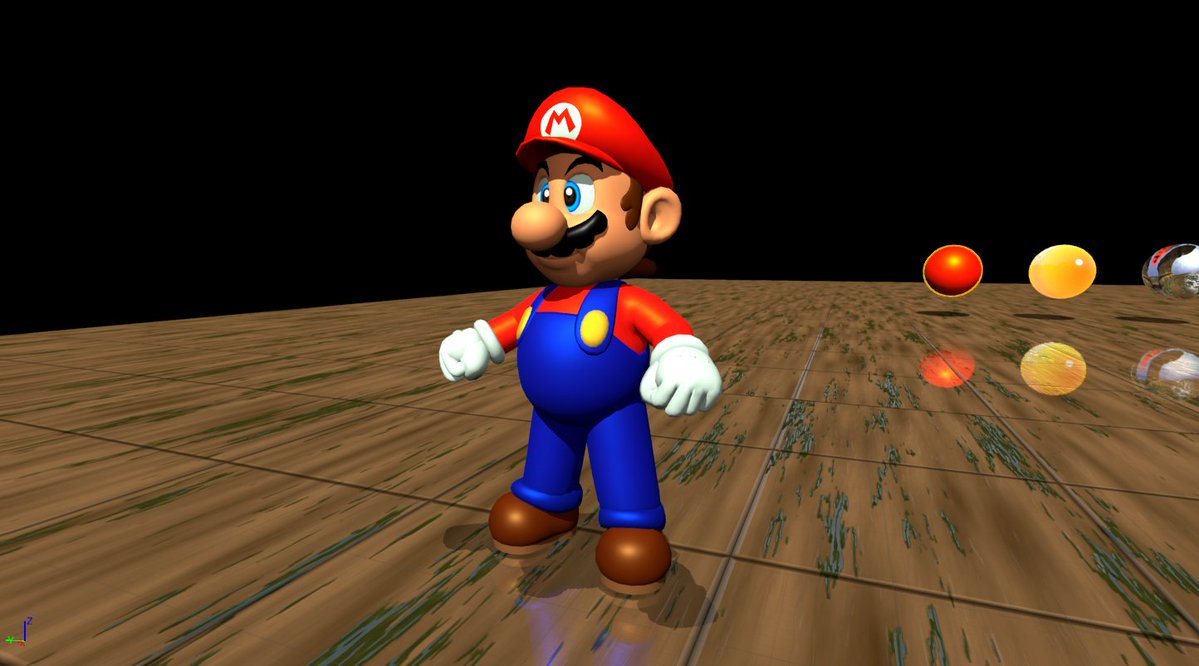 Super Mario 64: ReRendered tweet media