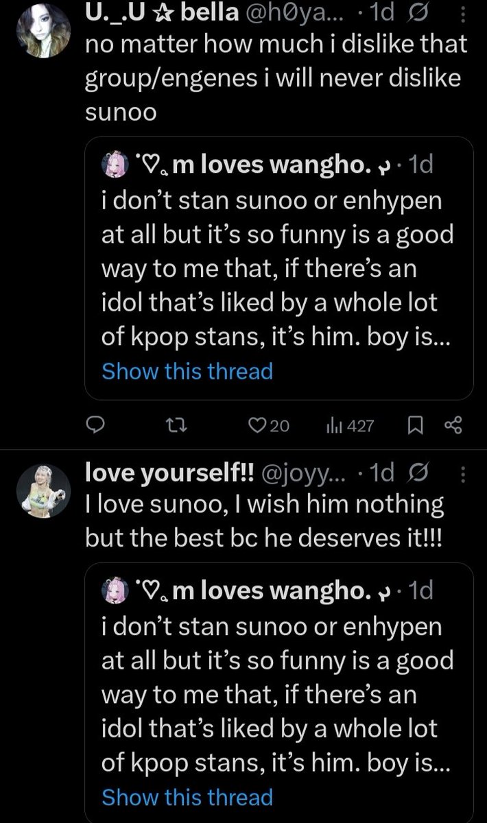 ririjhasays's tweet photo. Sunoo Damn right he is. Every K-pop fan knows who Sunoo is and let’s be real he’s insanely talented He can sing
 dance perform effortlessly and still remain one of the kindest souls out there There’s literally nothing he lacks He’s the full package and everyone knows it https://t.co/KXggRaGZBM
