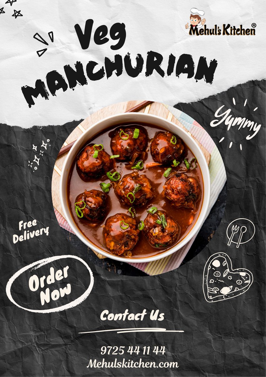 mehulskitchen's tweet photo. Veg Manchurian

Spice it up with a bowl of Veg Manchurian magic!

Visit us or order online now
9725 44 11 44

https://t.co/zRjQKnVx8C

#mehulskitchen #mehulskitchenrajkot #tastyvegmanchurian #bestvegmanchurianinrajkot #vegmanchurianinrajkot #tastyvegmanchurianinrajkot https://t.co/8THl2shxtD