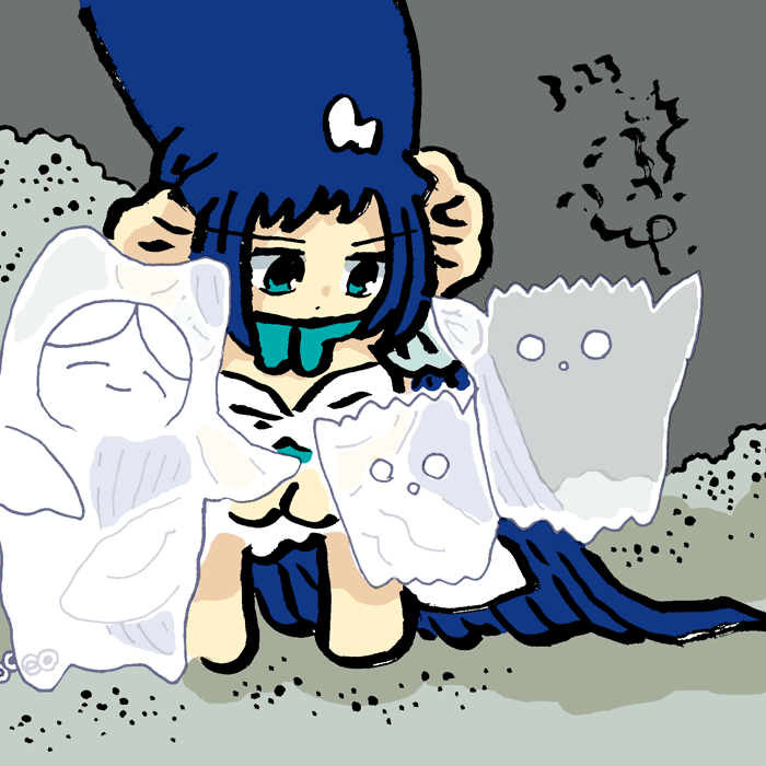 #毎日造物大女王さま spectre(幽霊)とshade(眩影) 