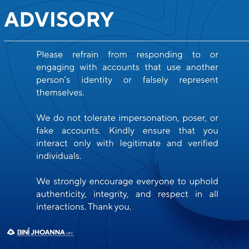 BINI JHOANNA OFC tweet media