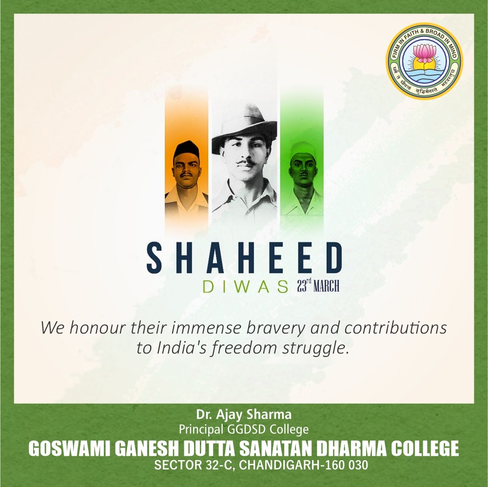 GGDSD COLLEGE CHANDIGARH (Official) (@sdcc32chd) on Twitter photo 