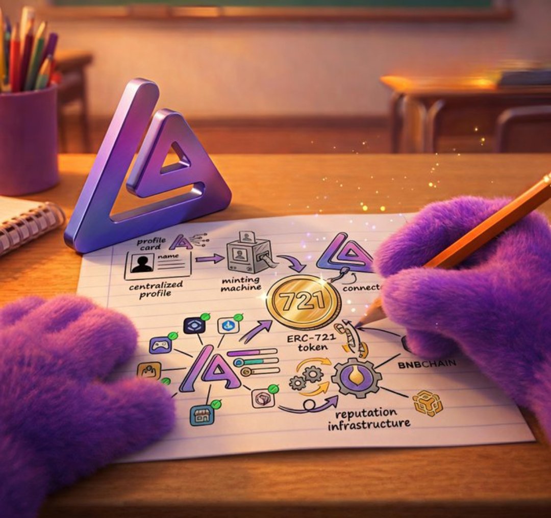 After digging deeper into <a href="/foruai/">ForU AI | ฅ^◡ ⩊ ◡^ฅ</a> and now seeing the Tokenized AI DID update, things are starting to become clearer.

The focus on participation and reputation that $FORU is putting out here is clear. Turning the identity into an ERC-721 NFT, which makes it easy to claim and use