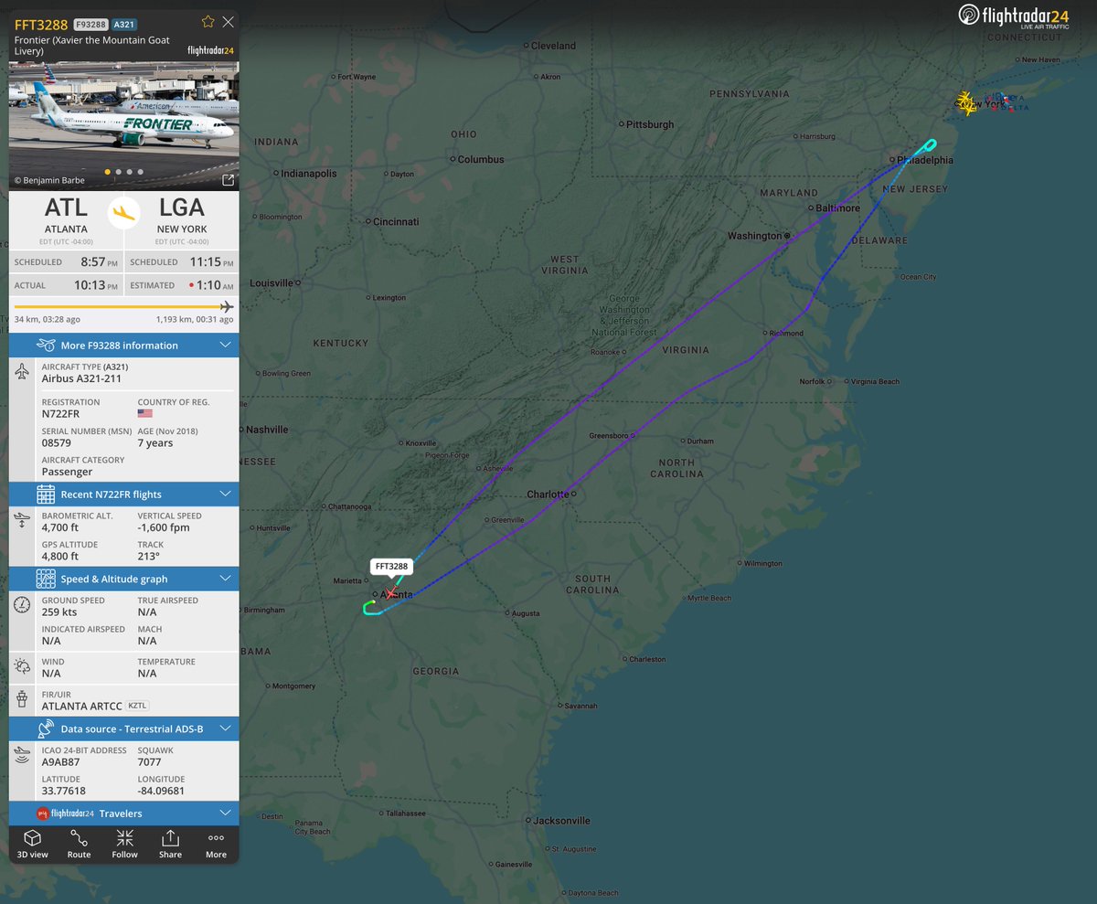 Flightradar24 tweet media