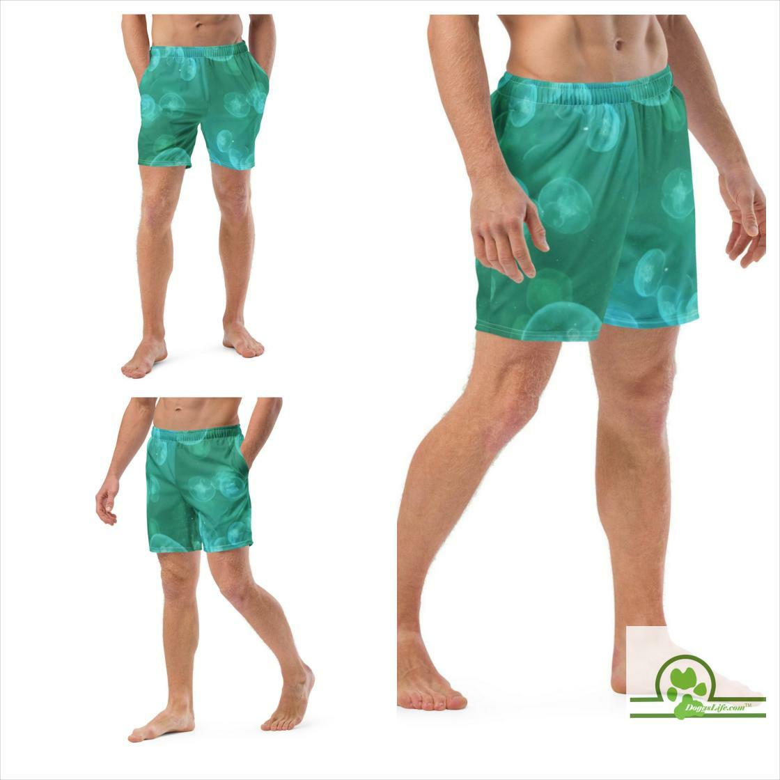doggslife's tweet image. Limited offer! This awesome Teal Jellyfish Swim Trunks: Recycled Polyester Summer Shorts for $79.00.. 
Doggslife.com/listing/123375…
#DadGift #OceanDadGift