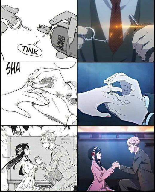 Then they will have “loid proposes to yor”moment 🙂‍↕️🙂‍↕️