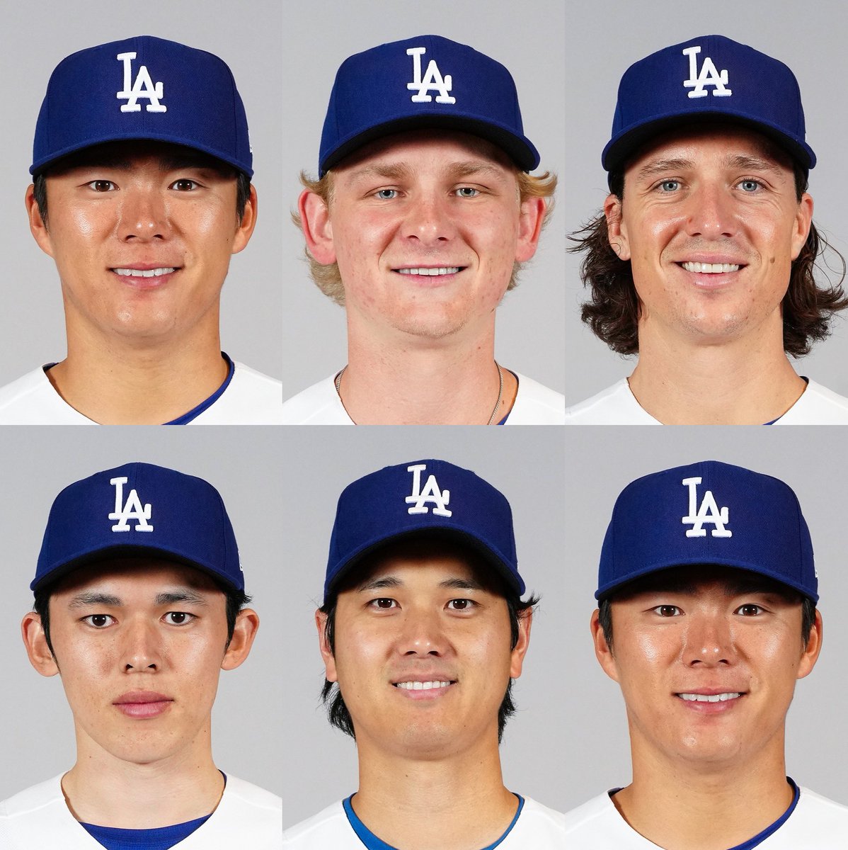 ドジャースの開幕ローテが決定！！
※日本時間

✅vsダイヤモンドバックス
・3/27(金)：山本由伸🇯🇵
・3/28(土)：シーアン
・3/29(日)：グラスノー

✅vsガーディアンズ
・3/31(火)：佐々木朗希🇯🇵
・4/1(水)：大谷翔平🇯🇵
・4/2(木)：山本由伸🇯🇵

開幕2カード目は待望の日本人トリオローテ🔥

📷:<a href="/MLB/">MLB</a>