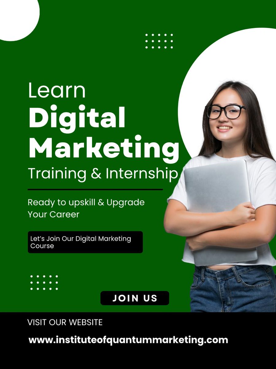 instofquantmktg's tweet photo. Master the art of digital growth with the Institute of Quantum Marketing (IQM) 🚀 

#DigitalMarketing #IQM #InstituteOfQuantumMarketing #MarketingSkills #LearnDigitalMarketing #CareerGrowth #DigitalMarketingCourse #MarketingStrategy #OnlineBusiness #FutureOfMarketing 📈 https://t.co/ABs8IKm9Ri
