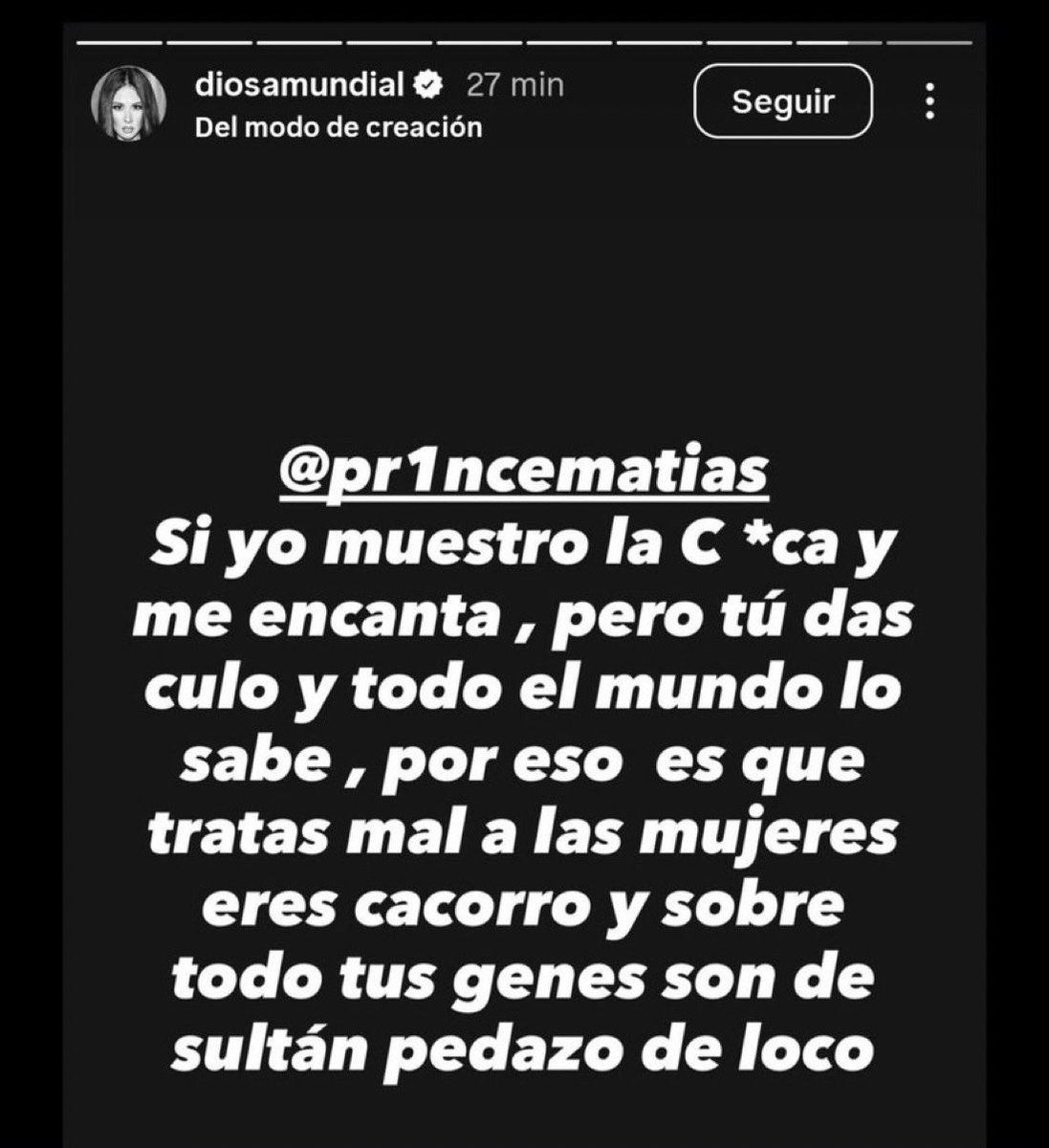 "Diosa Canales" es tendencia porque afirmó públicamente que Alofoke se deja penetrar íntimamente por otros hombres: 

“Todo el mundo lo sabe”.