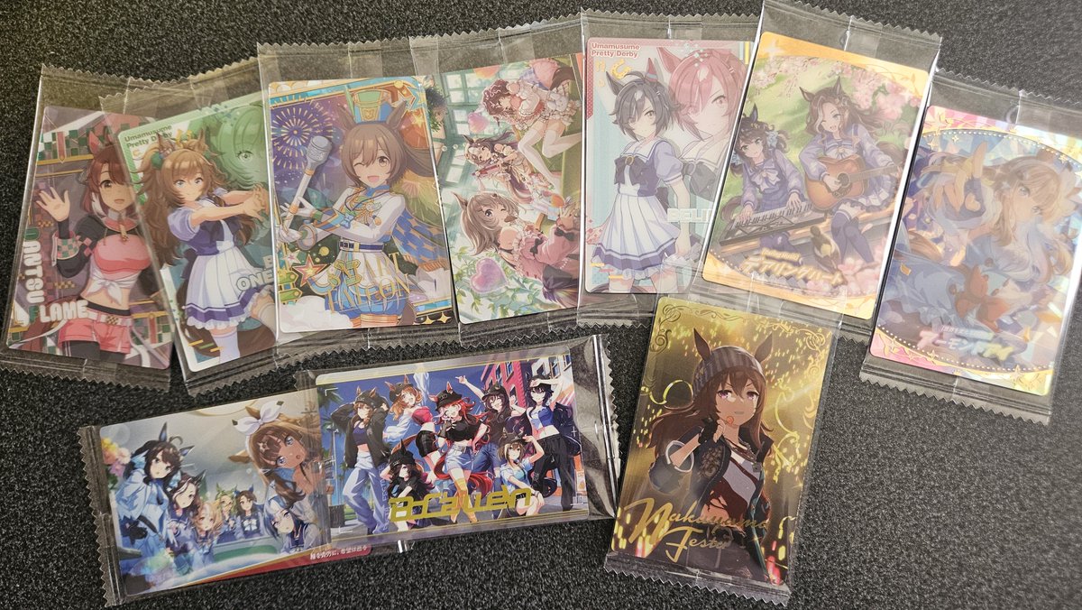 stella60lucko's tweet photo. んおーー！カード全部かわいい！！キラキラ！！けど！！メノ…メノは！！？！？😭😭 https://t.co/SYX5pDJty5
