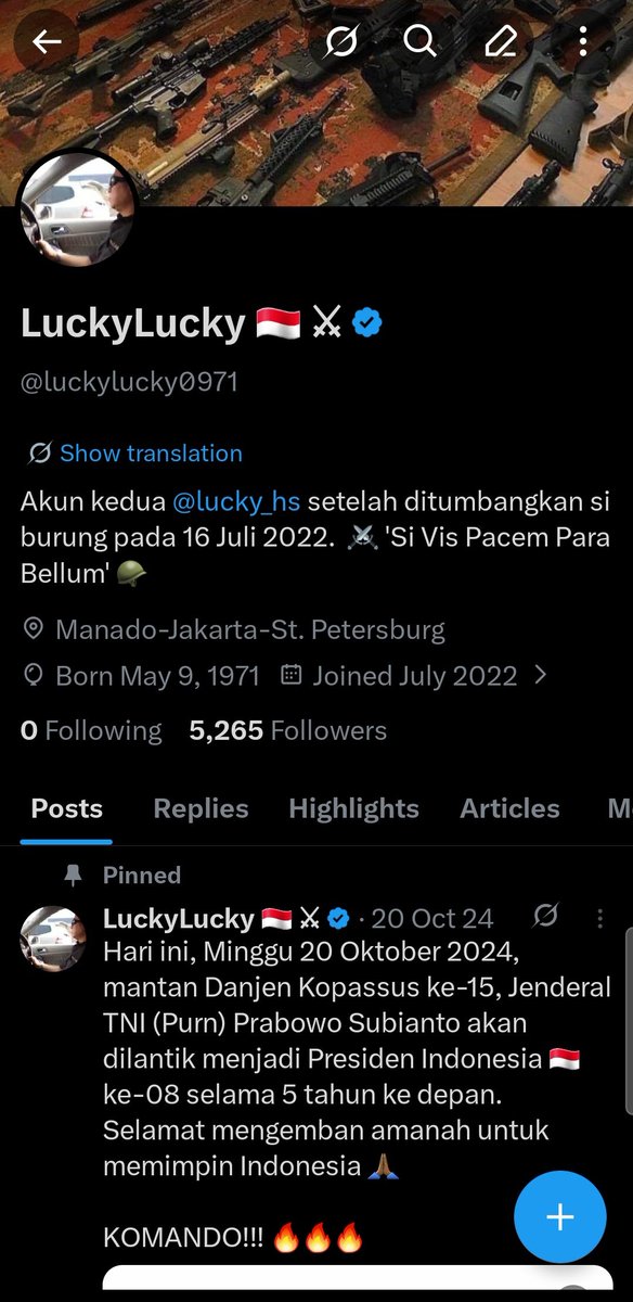 LuckyLucky 🇮🇩 ⚔ tweet media