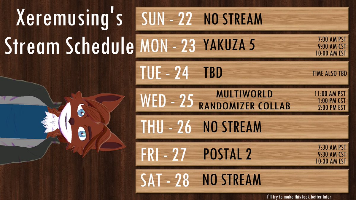 Xeremusing (FOX VTUBER! 🦊 maybe shadowbanned too) tweet media