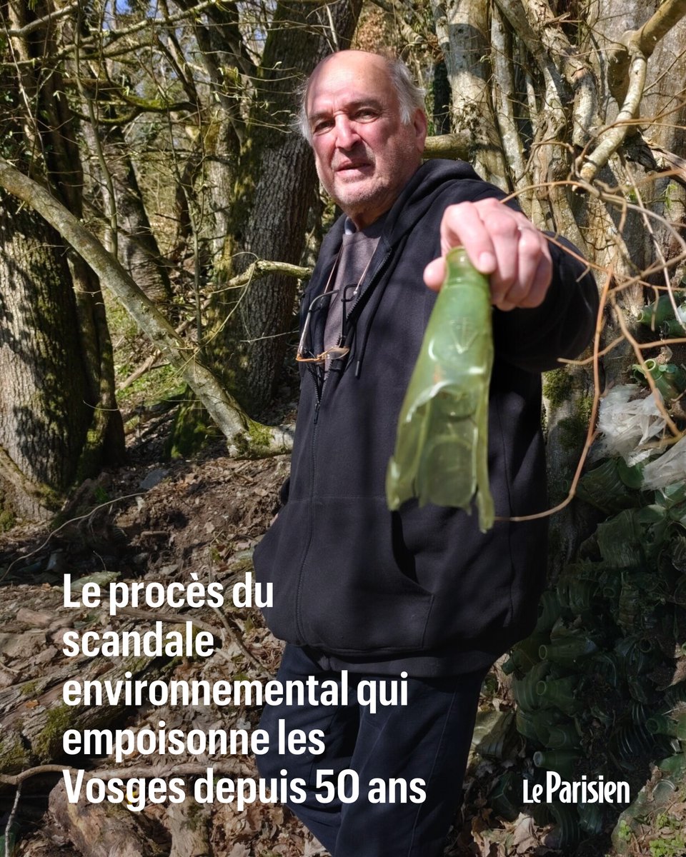 La société Nestlé Waters comparaît à partir de ce lundi 23 mars pour avoir maintenu des dépôts sauvages dans les Vosges

Des montagnes de déchets accumulés depuis les années 1970 qui ont pollué l’eau à divers endroits avec des microplastiques

➡️ l.leparisien.fr/JeuF