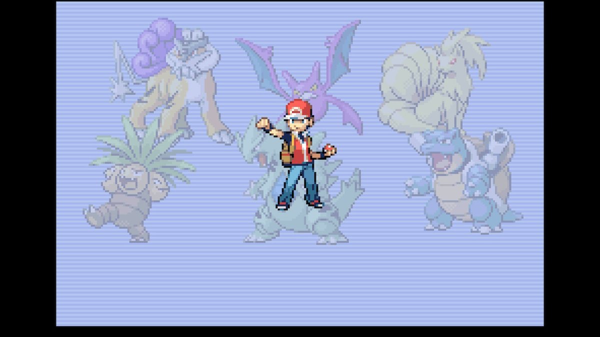 Bran_Ridire's tweet image. "Even More Elite 4" (Elite Four Rematch) dusted!
#Blastoise 68
#Ninetales 71
#Crobat 66
#Tyranitar 63
#Raikou 66
#Exeggutor 63

#ポケモン30周年 #Leafgreen #Pokémon #Gen3 #NintendoSwitch 

Was a little rough, there's really no good place to train after level 60.
