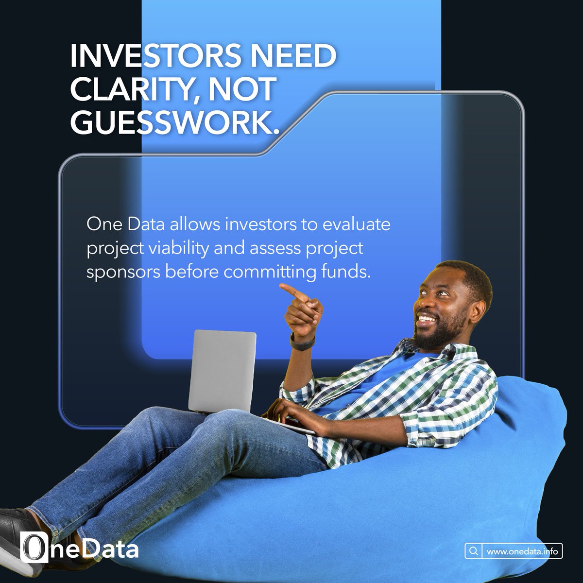 OneDataLtd's tweet photo. Finding the right projects to invest in shouldn’t feel like searching for a needle in a haystack. 

With #OneData, you don’t have to guess, you can invest with clarity and confidence.

Want to access potential, well-documented projects? Sign up today at https://t.co/ii9mm1TnXw https://t.co/pY1yPEoTa5