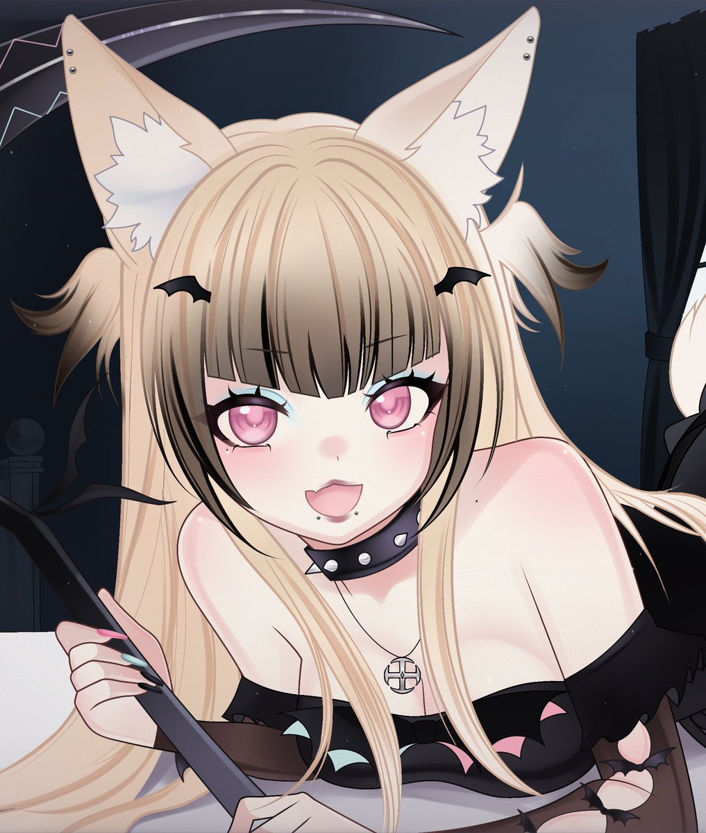 kits 🦊🦇 goth shinigami【VRawr】 tweet media