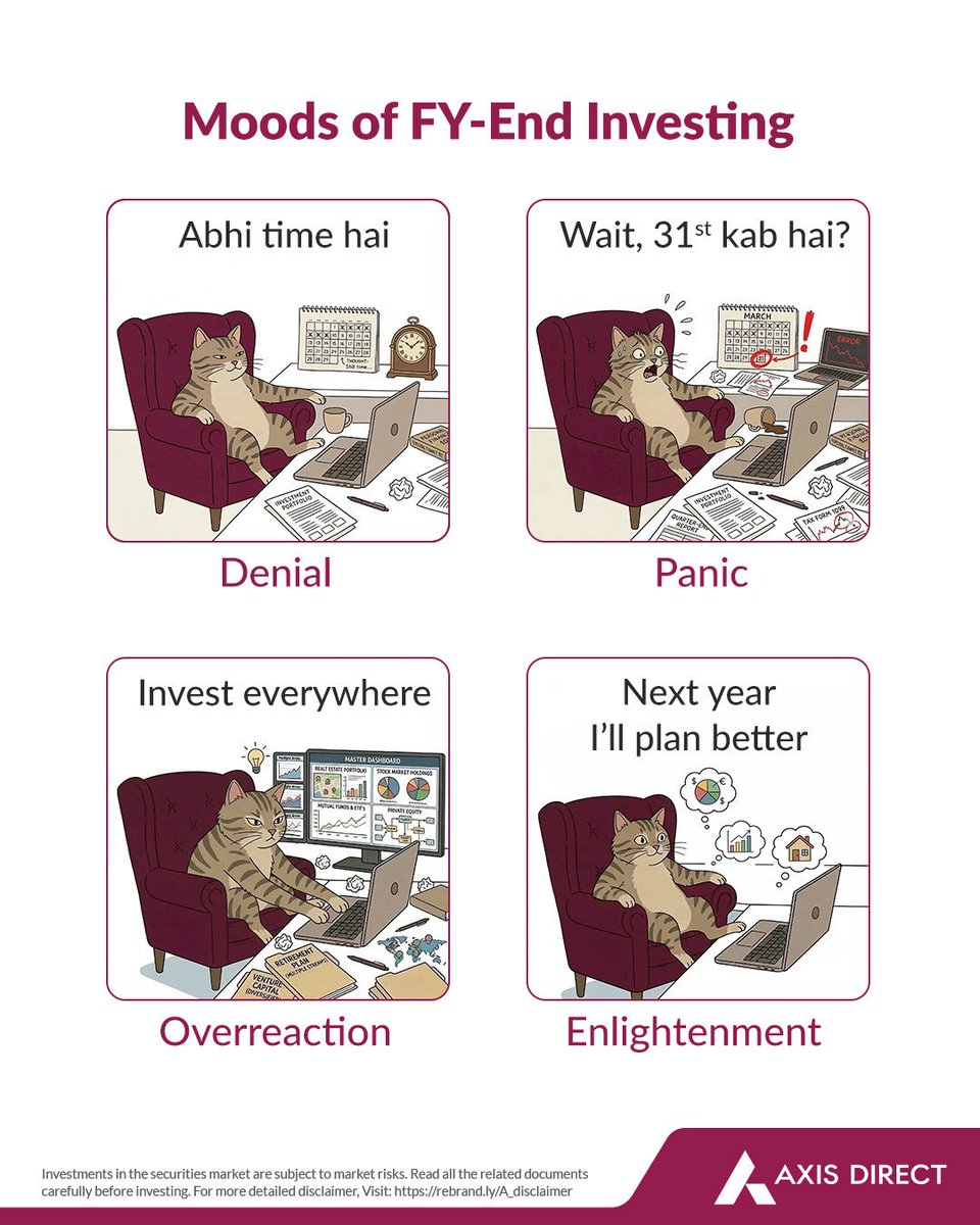 AxisDirect_In's tweet photo. Financial year-end = character development arc 😅
#AxisDirect #Memes #FinanceMemes #FinancialYearEnd https://t.co/CXbvBj5G7w