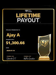 ValaDivyes82221's tweet image. Lifetime payout 

#GoatFundedTrader #Phase1Complete #FundedTrader #TradingJourney