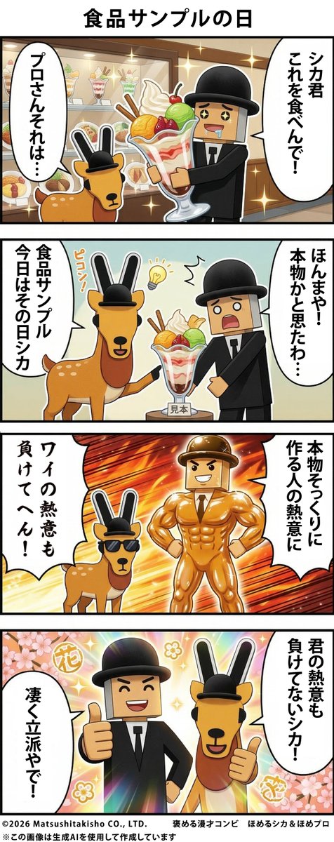 ≪公式≫ほめるをつくる。誇りをつくる。松下徽章（きしょう）株式会社　V-shika tweet media