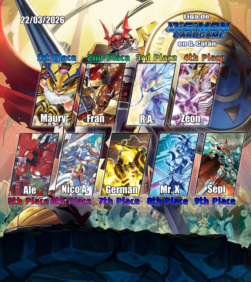 Digimon en Catan tweet media