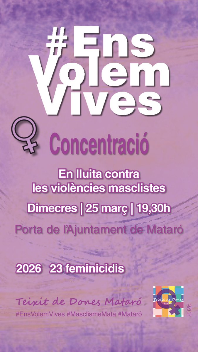 Teixit de Dones Mataro 🌍♀️ tweet media