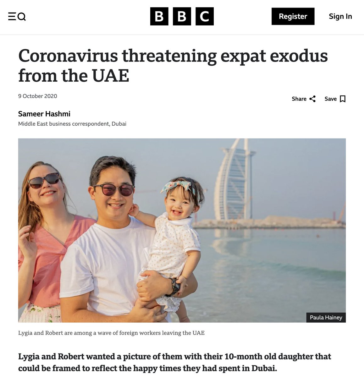 the dubai grave dancers were wrong in 2020 and they are wrong today. since these COVID headlines were published:
> new business licenses jumped 69% in a single year
> the UAE added 2 million residents 
> FDI hit a record $23 billion in 2022
> 17,000 millionaires moved here