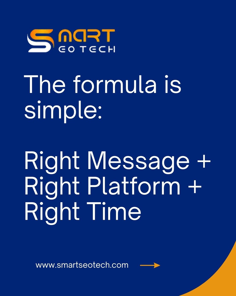 _smartseotech's tweet photo. Digital marketing isn’t just posting—it’s connecting 🎯
Right Message + Right Platform + Right Timing = Growth 🚀
What’s worked best for you? 👇

🌐 https://t.co/rgEW5LqCBH
📞 +91 8078652766

#DigitalMarketing #MarketingStrategy #SocialMediaMarketing #OnlineGrowth https://t.co/yWl9N4qbQO
