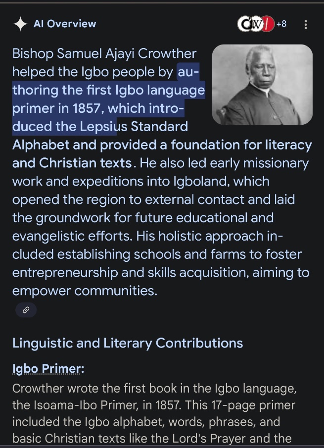 Abiola_Trends's tweet photo. @Adaigboglobal The day you accept the fact that Igbo was a  discovery of Yoruba will be the beginning of discovering your real history https://t.co/9hYN7GgYZx