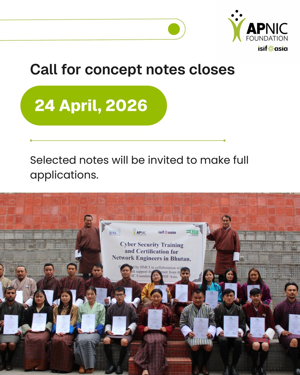 APNIC Foundation tweet media