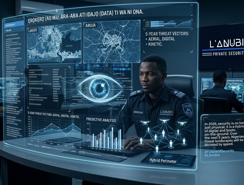 lanubissecurity's tweet image. In 2026, security isn't just physical. 

The Core: Static perimeters are out; AI-driven foresight is in. As threats evolve, so must our defenses. L'Anubis is blending elite operatives with predictive tech to secure your future.

#FutureOfSecurity #LAnubis #PredictiveIntel