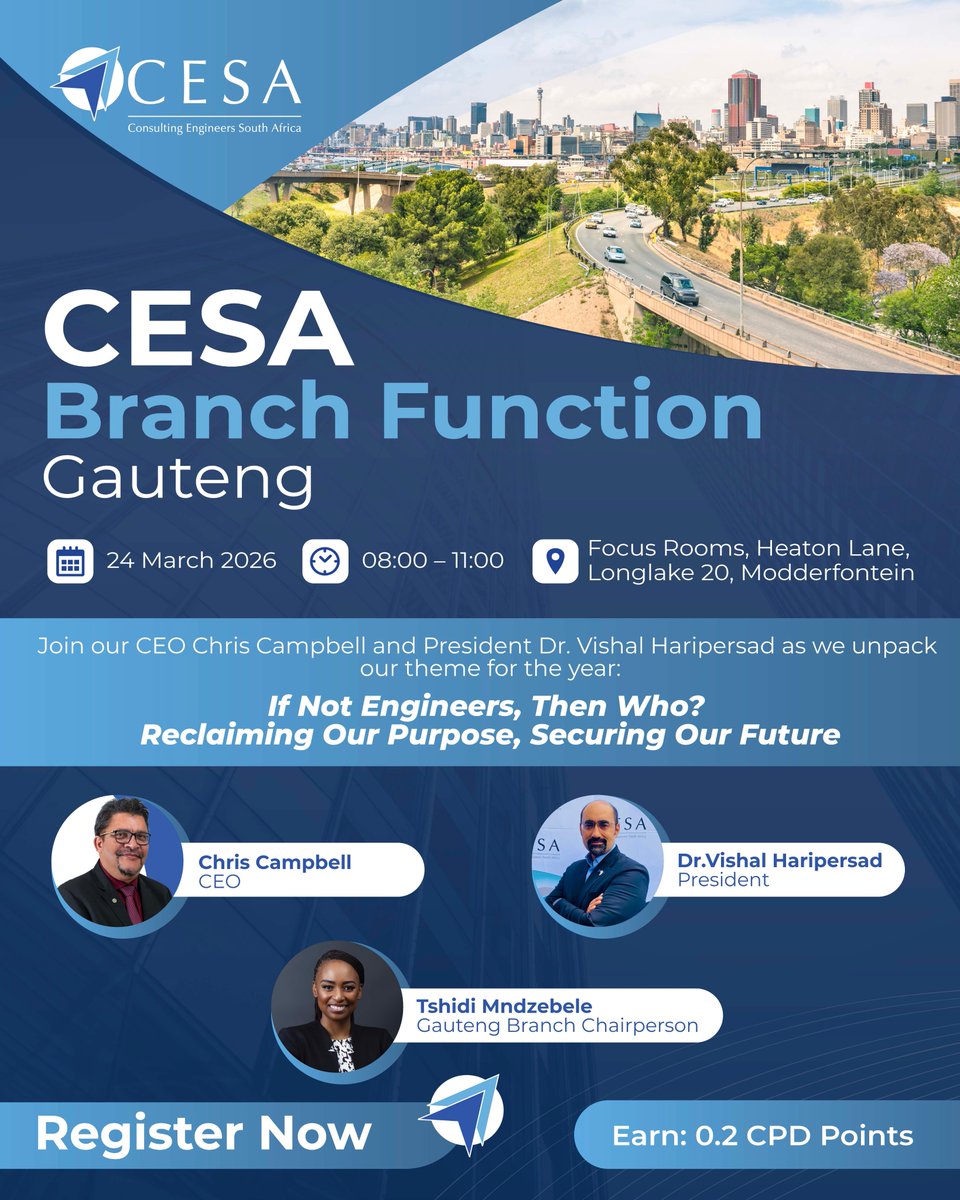 Consulting Engineers South Africa (CESA) tweet media