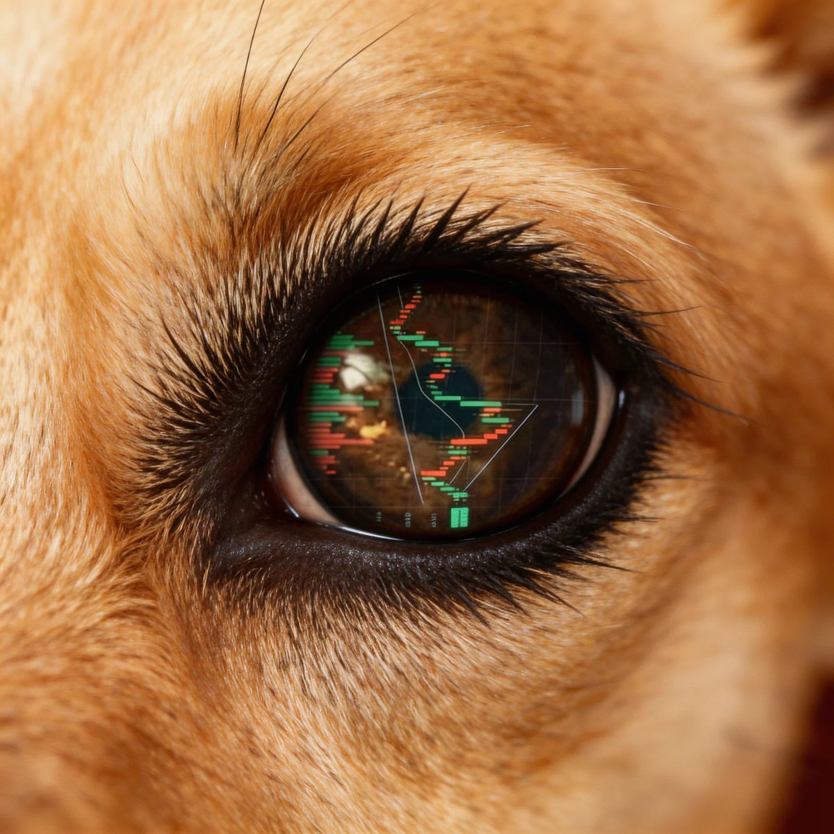 Bet against the data,
Bet on the reflection.