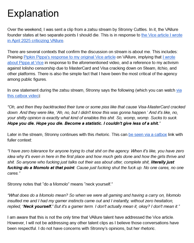 Kuri Rinji's VTuber & Fan Cringe/Drama🌰 tweet media