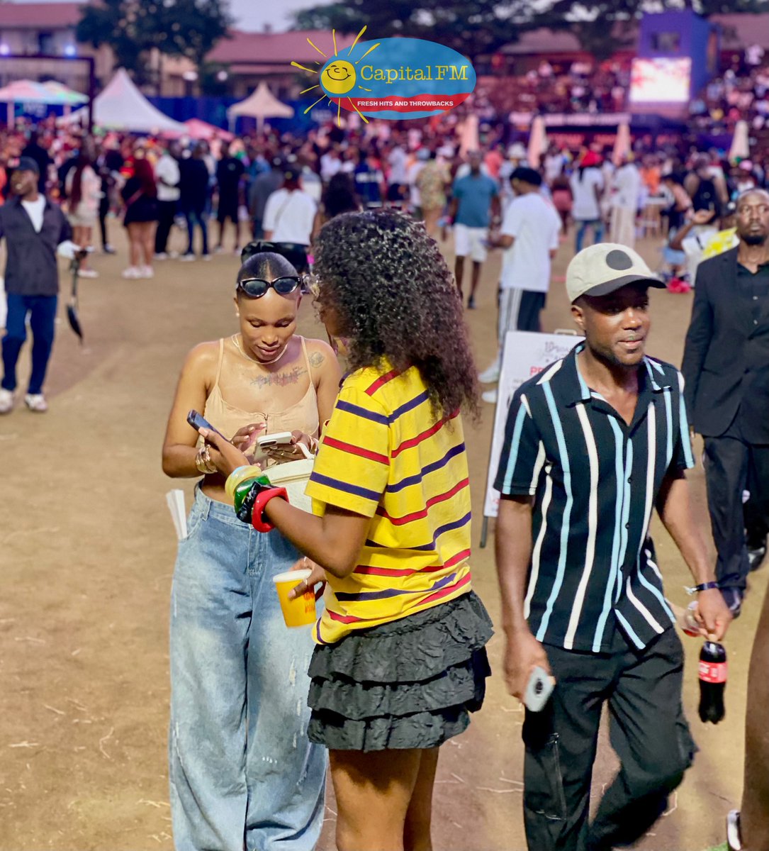 CapitalFMUganda's tweet photo. The place was filled with Soft glow and loud presence.
#RoastAndRhymeAt10 #CapitalFM https://t.co/L6BrpXfgtR