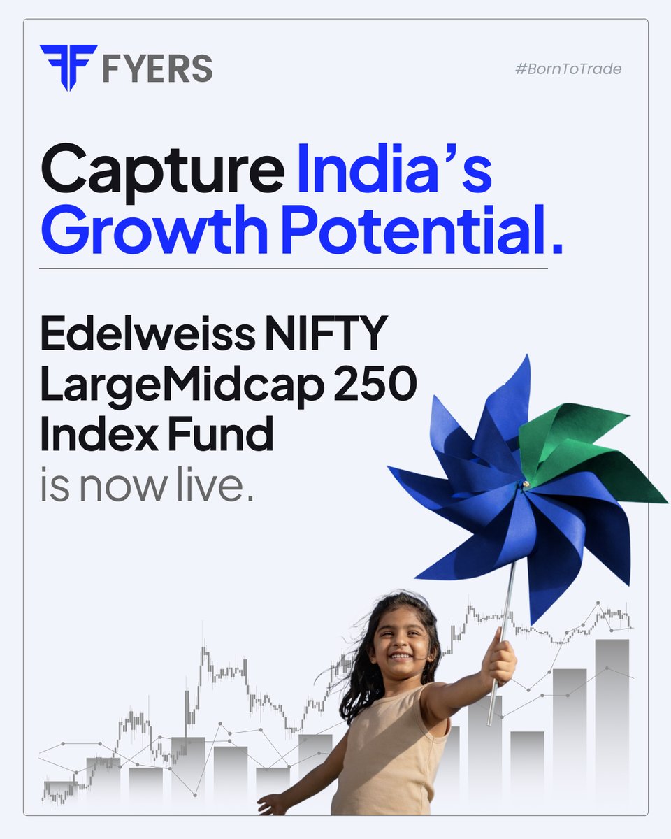 fyers1's tweet photo. NFO now open. Invest today!
Link to invest: https://t.co/YD3HVLFaKA
#nfoalert #largemidcapfund https://t.co/DOv8OIBBsg