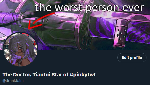 The Doctor, Tiantui Star of #pinkytwt tweet media