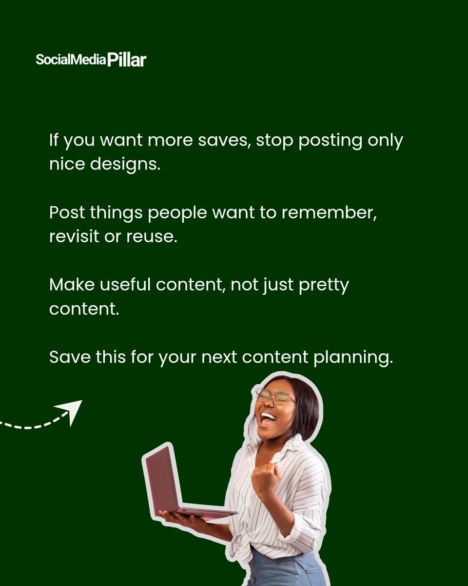 socialmedpillar's tweet photo. Likes are fast.
Comments are effort.
Saves are intention.
When someone saves your post, they are telling you:
“This is useful. I’ll need this again.”
Create content worth revisiting, not just double tapping.
#socialmediapillar #contentstrategy #engagementtips #viralcontent #smm https://t.co/8pmP5a8N6U