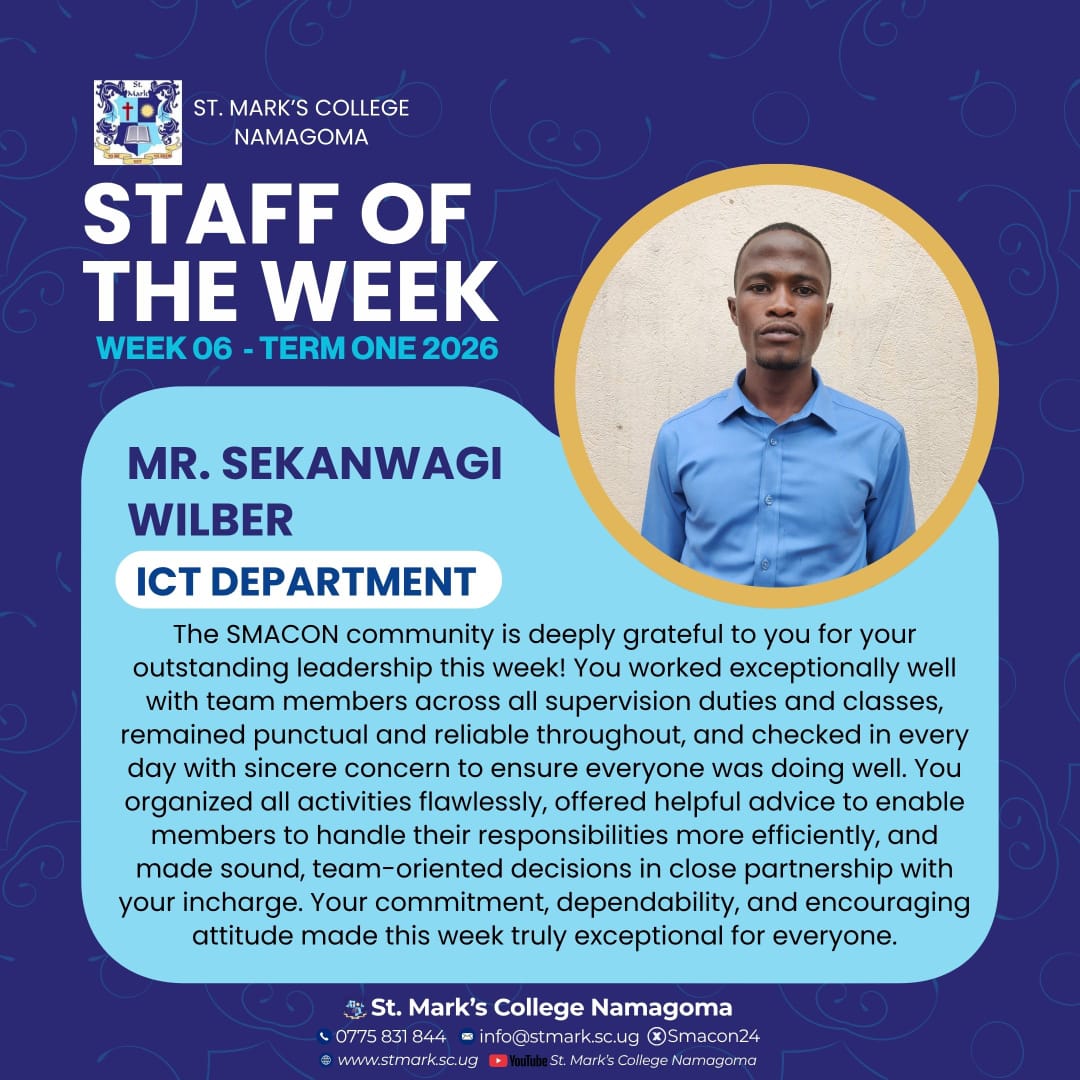 St. Mark's College Namagoma (SMACON) tweet media