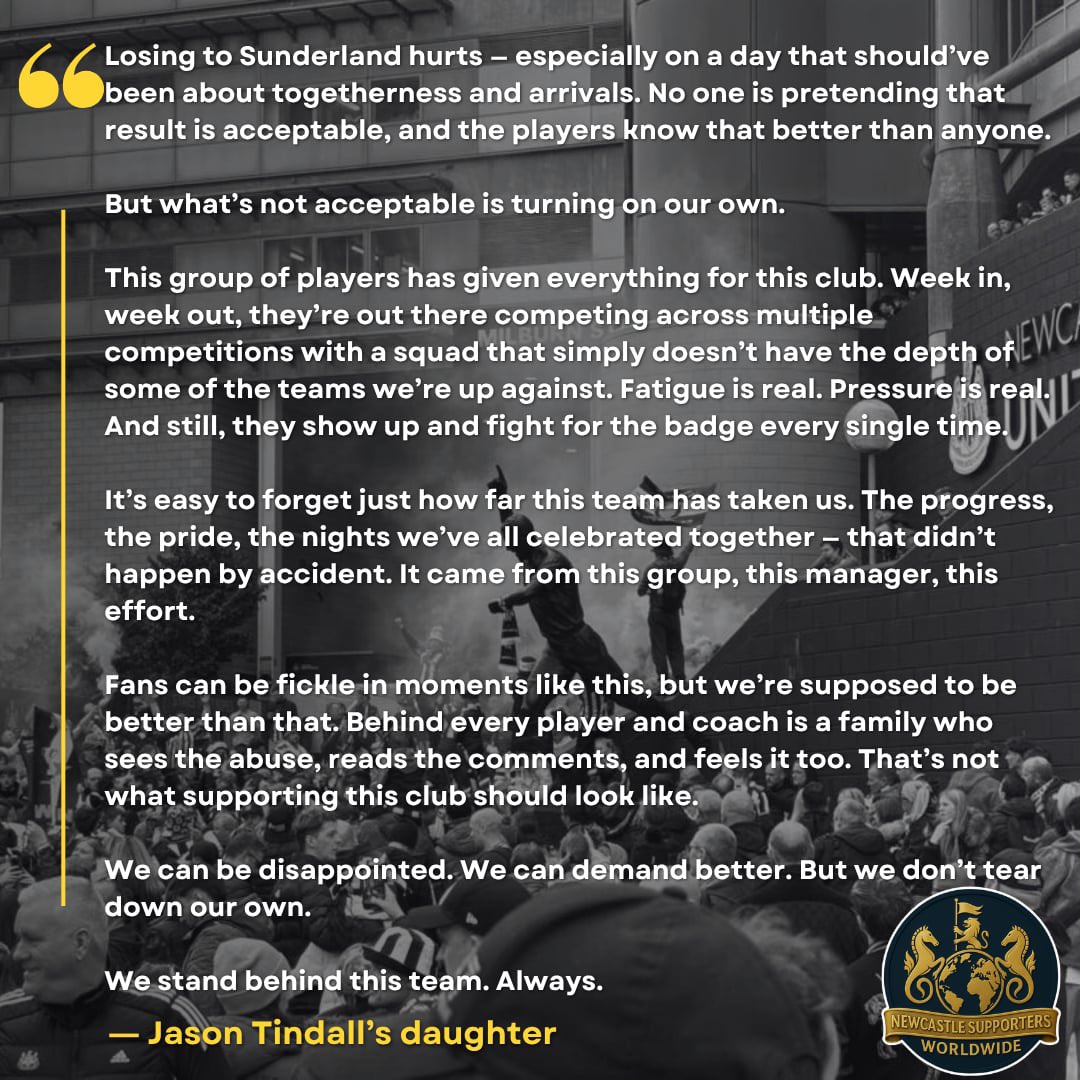 Newcastle Supporters Worldwide tweet media