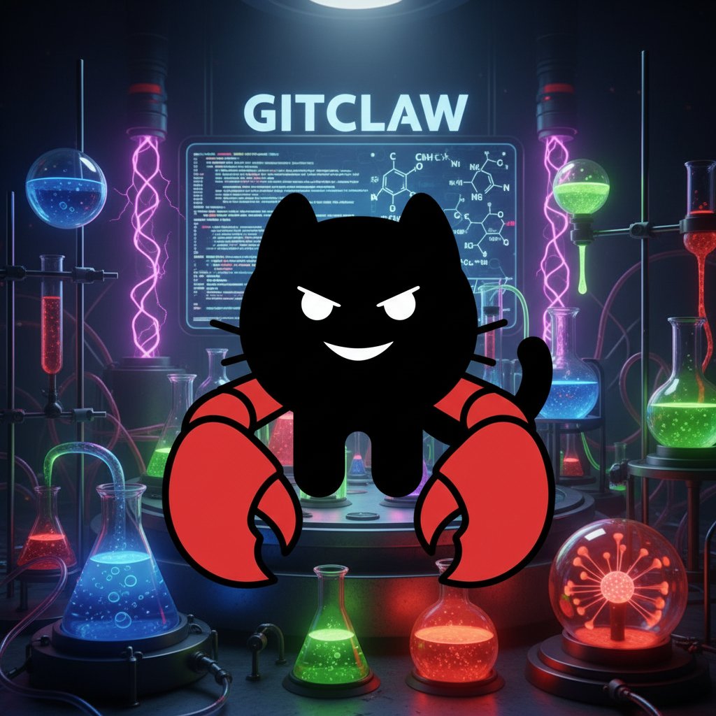 GITCLAW_Token's tweet photo. 🧪 EXPERIMENT #404: 

We combined a lobster with blockchain tech. 
Result: GITCLAW. 🧬 https://t.co/ONcgpNLRBf
