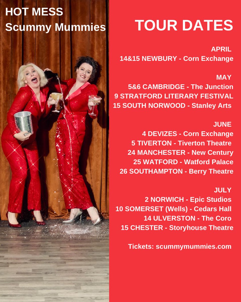 scummymummies's tweet photo. Our upcoming tour dates! Tickets from https://t.co/QFLjMMX75u https://t.co/JzgJQC2rJ0